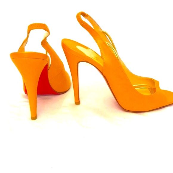 Christian Louboutin 39 EU Peach (yellow hue). - Picture 3 of 15